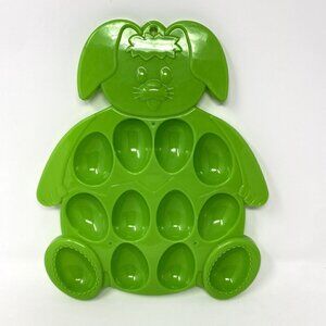 Target Egg Display Tray 12 Eggs Serveware Green Plastic